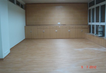 學校心理咨詢室地板工程案例-江門職業(yè)技術(shù)學院